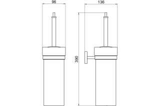 Ёршик Aquatek Бетта AQ4610MB черный